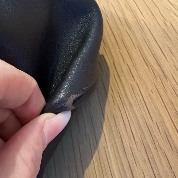 MIU MIU Vitello Soft Leather Shopping Tote Bag Brown VGUC - Picture 10 of 13